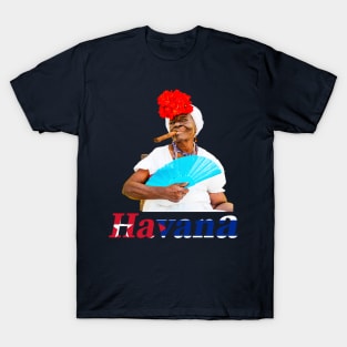 Cuban Woman In Havana, Cuba 2 T-Shirt